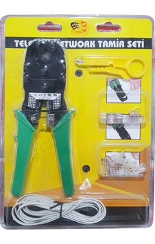 Network Telefon Bağlantı Pensesi Tamir Seti CE256