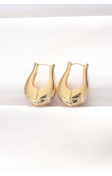 Pirinç Gold Renk Bombeli Küpe Diğer Pirinç Gold Renk Bombeli Küpe Diğer