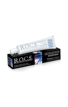 Rocs Sensation Whitening Beyazlatıcı Diş Macunu 60 ML Rocs Sensation Whitening Beyazlatıcı Diş Macunu 60 ML