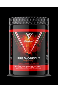 Pre Workout Imperial 468 G Kiraz Aromalı 5g Beta Alanin, 4.5g Sitrülin, 2g Kreatin