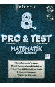 8. Sınıf Lgs Pro & Test Matematik Soru Bankası Yeni + Sürpriz Hediye 8. Sınıf Lgs Pro & Test Matematik Soru Bankası Yeni + Sürpriz Hediye
