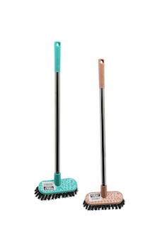 Mini Temizlik Fırçası Orta Sert Kıllar Metal Saplı 40cm - 4.5x12.5cm 4741 Mini Temizlik Fırçası Orta Sert Kıllar Metal Saplı 40cm - 4.5x12.5cm 4741