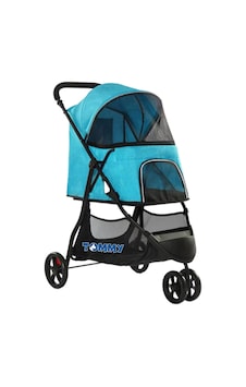 Tommy - 159 - Evcil Hayvan Arabası Turkuaz 74.5 52.2 98cm - Csmo-tex - Max 15kg Tommy - 159 - Evcil Hayvan Arabası Turkuaz 74.5 52.2 98cm - Csmo-tex - Max 15kg