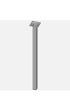 Regalux Masa Ayağı Çelik Boru Kare 500mm Beyaz Diğer Regalux Masa Ayağı Çelik Boru Kare 500mm Beyaz Diğer