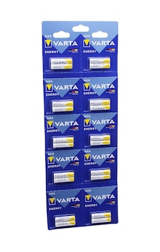 Varta İnce Pil Alkalin 20'li Paket Varta İnce Pil Alkalin 20'li Paket