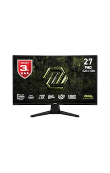 Msı Mag 274cf E20 27 1920x1080 Fhd 200hz 0.5ms Curve 1500r Hdmı Dp Rj45 Hdr Ready Amd Freesync Premium Rapid Va Gaming Monitör Msı Mag 274cf E20 27 1920x1080 Fhd 200hz 0.5ms Curve 1500r Hdmı Dp Rj45 Hdr Ready Amd Freesync Premium Rapid Va Gaming Monitör