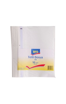 Aro Telli Dosya 50'li Beyaz 3'lü Paket