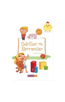 Şekiller ve Kavramlar Etkinlik Kitabı - 48 Ay - Elif Alkan - Bir Ocak Yayınları