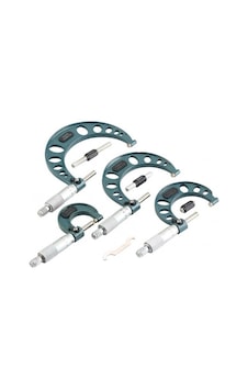 Gfb 4 Parça Mikrometre Seti 0-25Mm- 75-100 Mm Gfb 4 Parça Mikrometre Seti 0-25Mm- 75-100 Mm