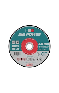 Big Power 230 3.0 22.23 Inox Metal Kesme 5 Adet Big Power 230 3.0 22.23 Inox Metal Kesme 5 Adet
