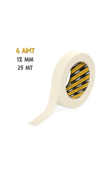 Sgs Kağıt Maskeleme Bandı 18 Mm. - 25 Mt. - 6 Adet Sgs Kağıt Maskeleme Bandı 18 Mm. - 25 Mt. - 6 Adet