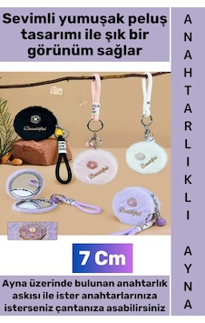 Ayna Dekoratif Hediyelik Günlük Makyaj Bakım Düzenleme Kontrol Mini Çantaya Takılabilir Cep Boy Yum 73974698 Ayna Dekoratif Hediyelik Günlük Makyaj Bakım Düzenleme Kontrol Mini Çantaya Takılabilir Cep Boy Yum 73974698