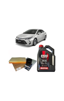 2019-2022 Toyota Corolla Benzinli Motorlar İçin Periyodik Bakım Seti Motul 5w 30 3'lü Filtre Seti+motor Yağı 2019-2022 Toyota Corolla Benzinli Motorlar İçin Periyodik Bakım Seti Motul 5w 30 3'lü Filtre Seti+motor Yağı