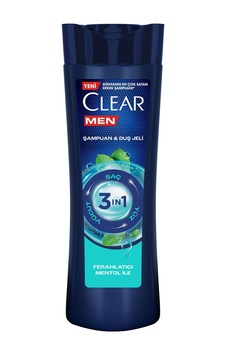 3 Adet Clear Men Şampuan Cool Sport Menthol 3 İn 1 350 Ml 3 Adet Clear Men Şampuan Cool Sport Menthol 3 İn 1 350 Ml