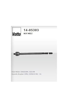 Rotmili Hıd Direksiyon Votto 1405303 Opel Corsa A/b/c Rotmili Hıd Direksiyon Votto 1405303 Opel Corsa A/b/c