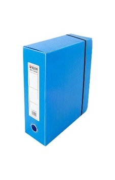 Arşiv Proje Kutusu Plastik Lastikli Geniş 24x32x9 Mavi 10'lu Paket Arşiv Proje Kutusu Plastik Lastikli Geniş 24x32x9 Mavi 10'lu Paket