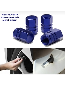 Point Sibop Kapağı Seti Abs Krom 4 Adet Mavi Renk Ithal Point Sibop Kapağı Seti Abs Krom 4 Adet Mavi Renk Ithal