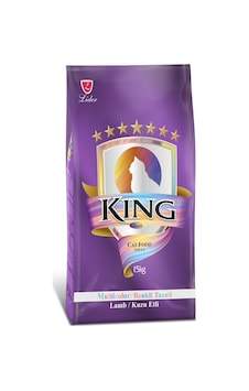 King Multicolor Renkli Taneli Kuzu Etli Yetişkin Kedi Maması 15 Kg King Multicolor Renkli Taneli Kuzu Etli Yetişkin Kedi Maması 15 Kg