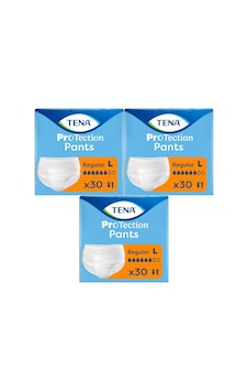 Tena Protection Pants Regular Emici Külot Yetişkin Bezi L 90adet Tena Protection Pants Regular Emici Külot Yetişkin Bezi L 90adet