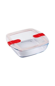 Pyrex Dikdörtgen Saklama Kabı Mikrodalga 2,2 L Renkli Pyrex Dikdörtgen Saklama Kabı Mikrodalga 2,2 L Renkli
