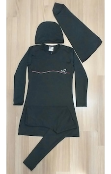 Sunsurf uzun kol çocuk tesettür mayo tam kapalı antrasit Antrasit Sunsurf uzun kol çocuk tesettür mayo tam kapalı antrasit Antrasit