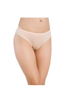 Papatya Kadın Ekru 3'Lü Paket Bambu Bikini  Ten Kadın Külot Ten Rengi