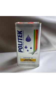 Politek Akrilik Tiner 5/1 Hızlı