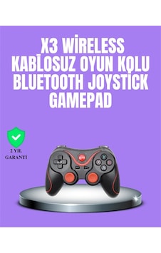 Mey İthalat Android Uyumlu Gamepad X3 Game Stick Oyun Kolu Bluetooth Bağlantılı Mey İthalat Android Uyumlu Gamepad X3 Game Stick Oyun Kolu Bluetooth Bağlantılı