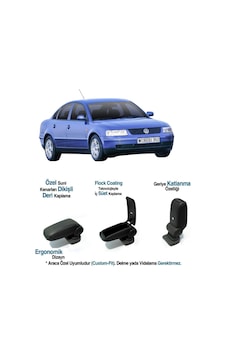 Volkswagen Passat B5 İle Uyumlu Araca Özel Kolçak Kol Dayama 1996 1997 1998 1999 2000 Volkswagen Passat B5 İle Uyumlu Araca Özel Kolçak Kol Dayama 1996 1997 1998 1999 2000