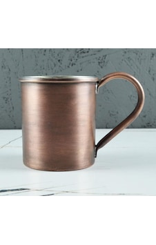 Turna Bakır Cup Bardak 2 No Düz 450 ML Oksit Turna0452-3 Turna Bakır Cup Bardak 2 No Düz 450 ML Oksit Turna0452-3