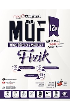 Orijinal Mikro 12. Sınıf Fizik Möf Mikro Öğreten 3 Lü Fasikül Seti Orijinal Mikro 12. Sınıf Fizik Möf Mikro Öğreten 3 Lü Fasikül Seti