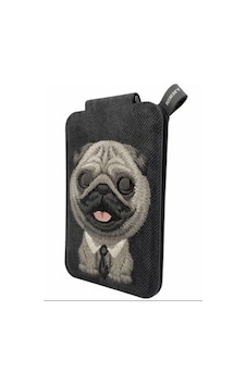 Magsafe Uyumlu Manyetik 3d Nakışlı Kartlık Stand - Takip Eden Gözler Kravatlı Siyah Pug Magsafe Uyumlu Manyetik 3d Nakışlı Kartlık Stand - Takip Eden Gözler Kravatlı Siyah Pug