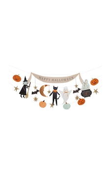 Meri Meri - Halloween - Cadılar Bayramı Karakterleri Asılan Süs Seti 0 - 99 Meri Meri - Halloween - Cadılar Bayramı Karakterleri Asılan Süs Seti 0 - 99