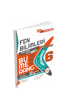 Günay Yayınları 6. Sınıf Bumerang Fen Bilimleri Akıllı Defter Kit Günay Yayınları 6. Sınıf Bumerang Fen Bilimleri Akıllı Defter Kit