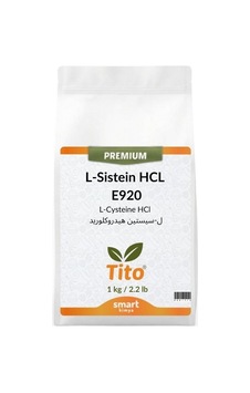 Premium L-sistein Hcl E920 1 Kg Premium L-sistein Hcl E920 1 Kg