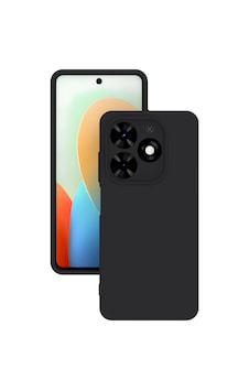 Tecno Spark Go 2024 Kılıf Kamera Korumalı Silikon Rubber Arka Kapak Siyah Tecno Spark Go 2024 Kılıf Kamera Korumalı Silikon Rubber Arka Kapak Siyah