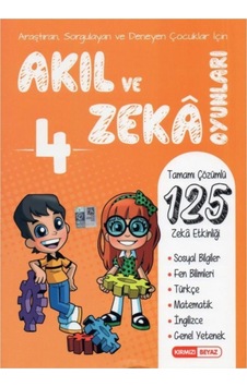 Kırmızı Beyaz Yayınları 4. Sınıf Akıl Ve Zeka Oyunları Kırmızı Beyaz Yayınları 4. Sınıf Akıl Ve Zeka Oyunları