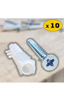 Dübel Ve Vida Seti, Dübel 10x44 Mm Vida 5x60 Mm 10'lu Set Diğer