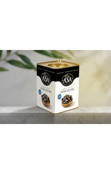 Asa Yağlı Sele Teneke Jumbo Siyah Zeytin 10 KG Asa Yağlı Sele Teneke Jumbo Siyah Zeytin 10 KG