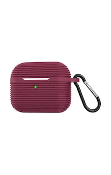 Apple Uyumlu AirPods 4 4.nesil /AirPods 5 5.nesil Raven Silikon Kılıf - Bordo Apple Uyumlu AirPods 4 4.nesil /AirPods 5 5.nesil Raven Silikon Kılıf - Bordo