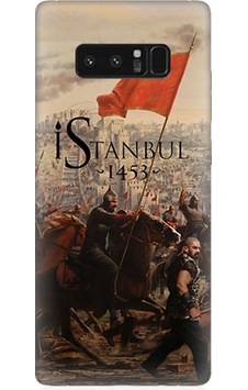 Samsung Galaxy Note 8 Uyumlu İstanbul'un Fethi Desenli Silikon Kılıf