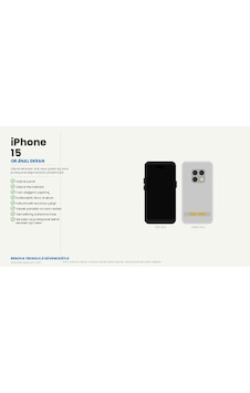 Renova İphone 15 Cam Değişmiş Ekran