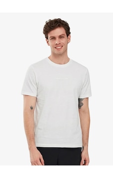 Skechers M Essential Erkek T-shirt Beyaz Skechers M Essential Erkek T-shirt Beyaz