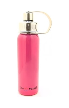Eco Vessel Paslanmaz Çelik Vidalı Başlık Termos 0.75 Litre-Pembe