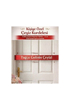 Kişiye Özel Çeyiz Kurdelesi Gelin Çeyizi Odası Süsü İsimli Kırmızı Saten Kurdele - Beyaz Yazılı Kişiye Özel Çeyiz Kurdelesi Gelin Çeyizi Odası Süsü İsimli Kırmızı Saten Kurdele - Beyaz Yazılı