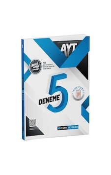 AYT Tamamı Çözümlü 5 Deneme - Pegem Akademi Yayıncılık AYT Tamamı Çözümlü 5 Deneme - Pegem Akademi Yayıncılık