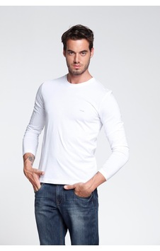 Vigoss Battal Erkek Sweatshırt B44221-03370 - Beyaz Vigoss Battal Erkek Sweatshırt B44221-03370 - Beyaz