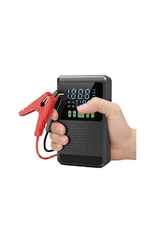 Taşınabilir Araç Akü Şarj Takviye Cihazı 12.000 Mah. 150 Psi Dijital Kompresör Taşınabilir Araç Akü Şarj Takviye Cihazı 12.000 Mah. 150 Psi Dijital Kompresör