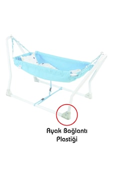 Milas Hamak Yedek Parça 4 Ad Plastik Köşe Ayakları Beyaz