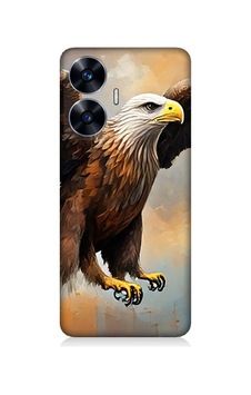 Realme C55 Uyumlu Kartal Uçuşu Desenli Silikon Kılıf Realme C55 Uyumlu Kartal Uçuşu Desenli Silikon Kılıf